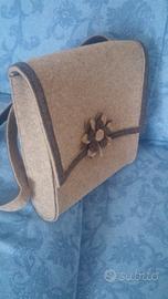 Borsa a tracolla in feltro