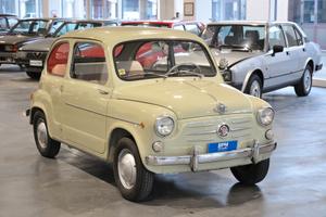 Fiat 600 tipo 100 633cc targhe nere