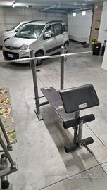 Panca domyos bm210 + bilanciere
