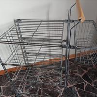 Carrello in acciaio