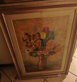 quadro con vaso di fiori 