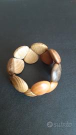 bracciale donna in legno