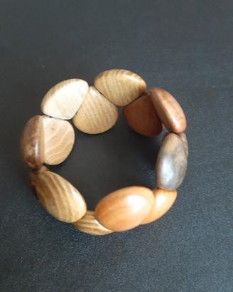 bracciale donna in legno