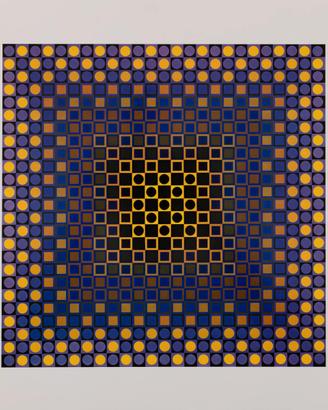 VICTOR VASARELY 6 STAMPE