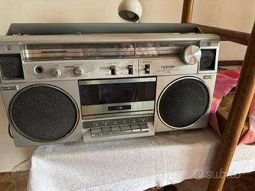 Radio vintage anni 80 toshiba
