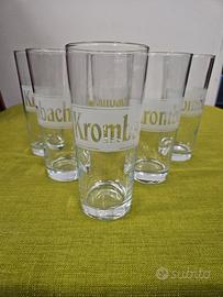 Set 6 bicchieri Krombacher da 0,40cl nuovi 