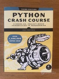 Python Crash Course 3a ed - Matthes, come nuovo