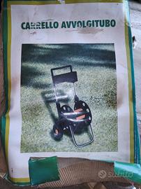 carrello avvolgi tubo da giardino 