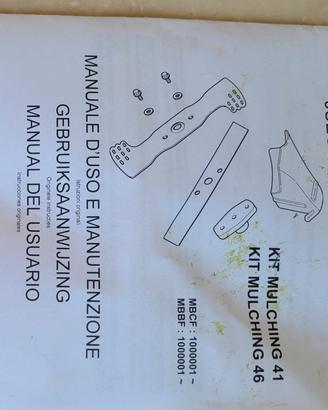 Kit COMPLETO Mulching Honda per tosaerba