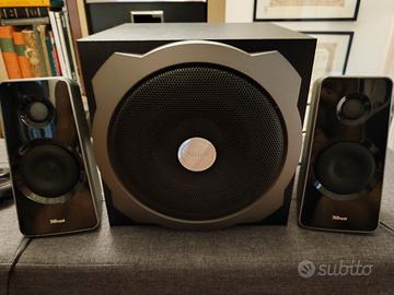 Sistema audio 2.1 Trust Tytan 120 watt Subwoofer