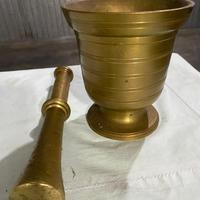 Mortaio  di ottone