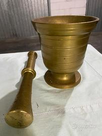Mortaio  di ottone