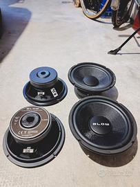 Coppia woofer BLOW 8"
