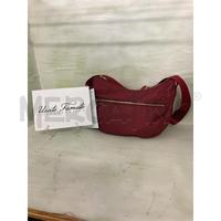 BORSA DONNA BORBONESE BORDEAUX 1/2 LUNA SMALL