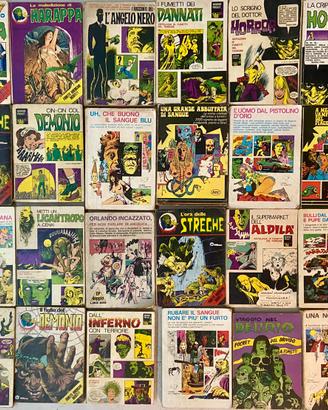 29 fumetti horror terror anni 70