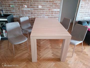 TAVOLO+4 SEDIE NUOVI MARCA CONFALONE MOBILI