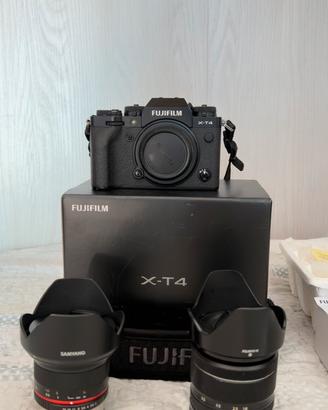 Fujifilm XT-4 + obbiettivi