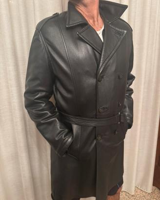 Giacca imbottita vera pelle