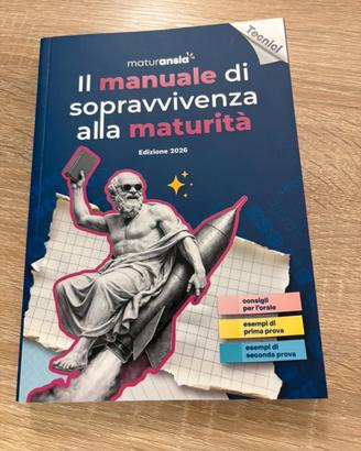 manuale istituti tecnici maturansia