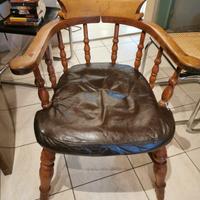 Poltrona inglese country 