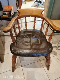 Poltrona inglese country 