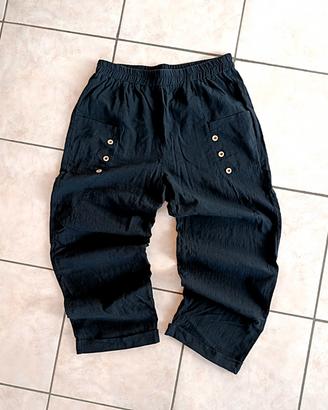 Pantaloni Hàrem donna, neri, nuovi