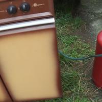 Liquigas 4 fuochi con bombola