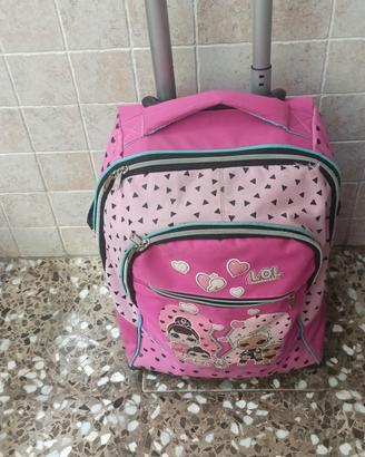 Zaino a trolley per bambina