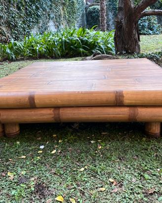 Tavolo bambù pressato