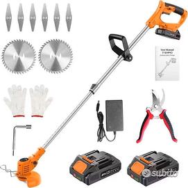 Decespugliatore Batteria 21V 2 Batterie 2Ah