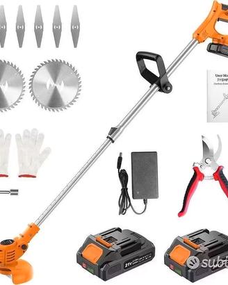 Decespugliatore Batteria 21V 2 Batterie 2Ah