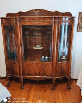 Cristalliera Chippendale originale