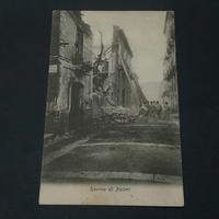 Cartolina d'epoca Terremoto Palmi 1908