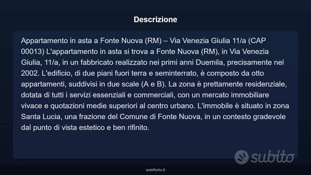 Appartamento – Fonte Nuova, Santa Lucia - Vista 4