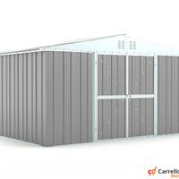 Box lamiera deposito Acciaio 403x269 grigio chiaro