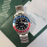 Rolex Gmt Master II Pepsi 2004 B&P