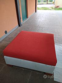 Puff con letto estraibile
