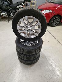 175/65/14 gomme estive + cerchi ORIGINALI Fiat
