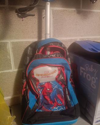 zaino trolley spiderman originale