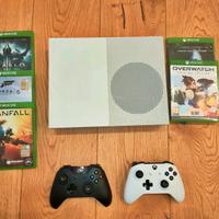 Xbox One S + 2 Gamepad originali + 5 Giochi