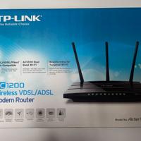 modem router tp-link archer vr4000 AC1200 vdsl ads