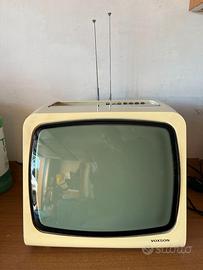 Televisore Voxson T1227 design Bonetto vintage