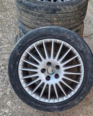cerchi alfa 17 pollici