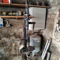  trapano a manovella antico