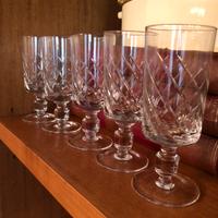 Bicchieri per brut stile anni 80