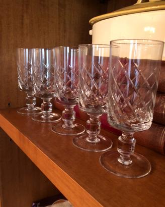 Bicchieri per brut stile anni 80