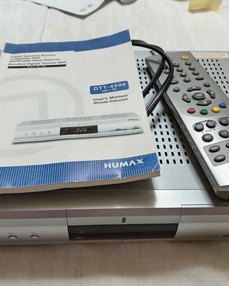 Ricevitore digitale terrestre Humax DTT-4500