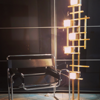 Lampada piantana cubic design sciolari