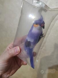 uccello artificiale viola 