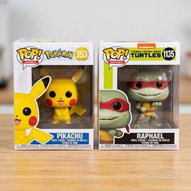 Lotto 2 FunkoPop - Pikachu 353 & Raffaello 1135